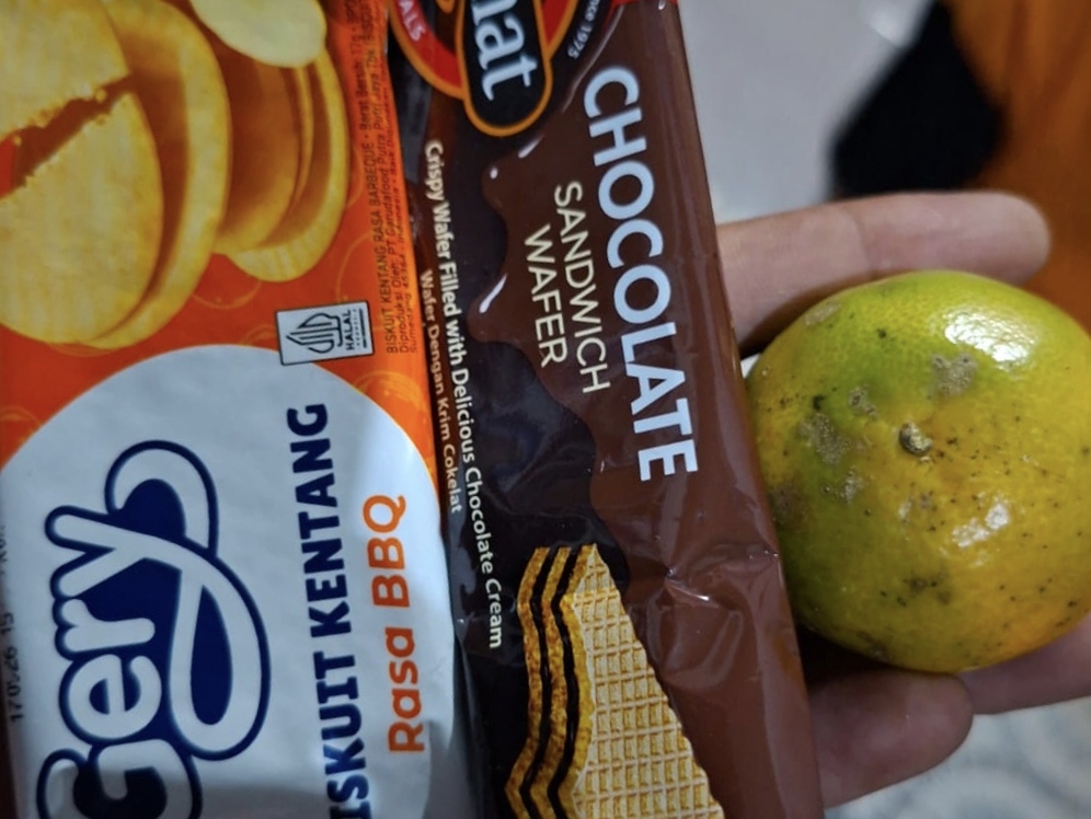 Menu MBG di SDN 22 Praya. (Dok.ist) 