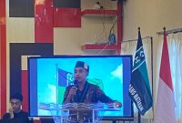 Foto: Ketua Umum HMI Cabang Mataram Ahmad Nasri