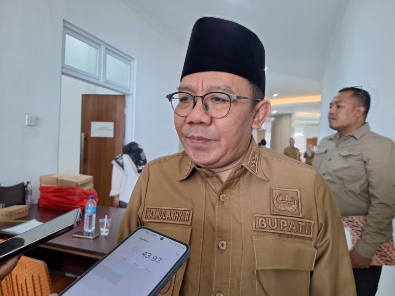 Foto: Bupati Lombok Utara, Najmul Akhyar (Insidelombok)