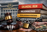 Foto: Ilustrasi dugaan permasalahan tata kelola Program Pemenuhan Gizi Nasional. Yayasan Garuda Muda Dharmagati (YGMD) melaporkan Badan Gizi Nasional (BGN) ke aparat penegak hukum terkait dugaan maladministrasi, penyalahgunaan wewenang, serta konflik kepentingan dalam pengalihan pengelolaan program.