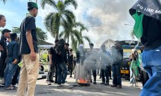 Aksi HMI-MPO: Gubernur NTB Dinilai Gagal Prioritaskan Kebutuhan Rakyat