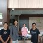 Foto: Aliansi Mahasiswa Peduli Indonesia (AMPI) NTB saat menyampaikan laporan dugaan penyimpangan proyek peningkatan dan rehabilitasi jaringan irigasi BBWS NT I senilai Rp54 miliar ke Kejaksaan Tinggi Nusa Tenggara Barat (Kejati NTB), Rabu (3/6/2026). (JD27).