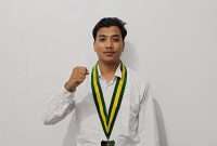 Kurniawan, Formatur Ketua Umum SEMMI Kota Mataram terpilih Periode 2026–2027 dalam Muscab I di Sunmon Coffee, Mataram, Jumat (5/6/2026). (Foto: Dok. SEMMI Kota Mataram)