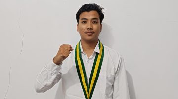 Kurniawan, Formatur Ketua Umum SEMMI Kota Mataram terpilih Periode 2026–2027 dalam Muscab I di Sunmon Coffee, Mataram, Jumat (5/6/2026). (Foto: Dok. SEMMI Kota Mataram)