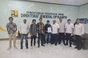 Diterima Kementerian PU: Perwakilan Gerakan Mahasiswa dan Pemuda Penyelamat APBN (GMPPA) saat diterima langsung oleh sejumlah pejabat di Direktorat Jenderal Cipta Karya Kementerian PU, Jakarta, Selasa (9/6/2026), untuk menyerahkan tuntutan terkait dugaan monopoli proyek di BP2JK NTB. (Foto: dok.istimewa)