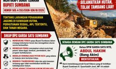 GARDA SATU NTB: Penyelamatan Hutan dan Penertiban Tambang Ilegal Harus Berjalan Bersamaan