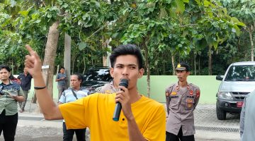 Foto: Ahmad Husni, Ketua Front Pemuda Progresif (FPP) Nusa Tenggara Barat.(JD09)