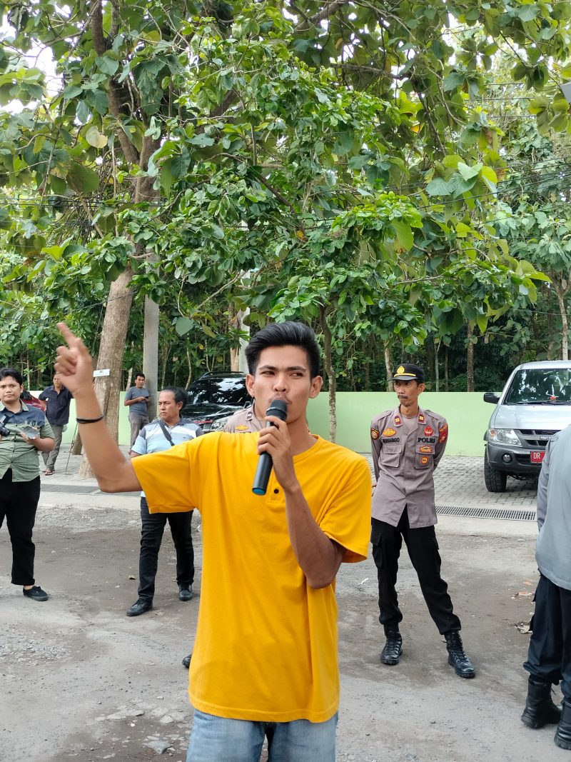 Foto: Ahmad Husni, Ketua Front Pemuda Progresif (FPP) Nusa Tenggara Barat.(JD09)