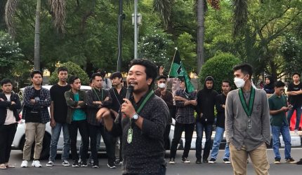 Foto: Ketua Bidang Perguruan Tinggi, Kemahasiswaan, dan Pemuda (PTKP) BADKO HMI Bali-Nusra, David Putra Pratama.