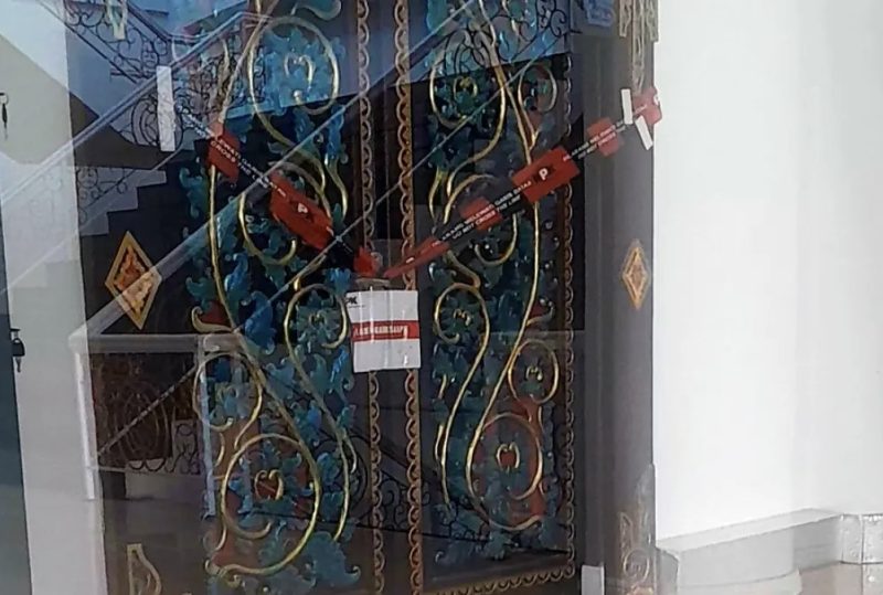 Foto : Ruang Kerja Bupati Lombok Barat NTB disegel KPK 20/7/2026