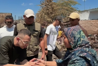 Foto: Raffi Ahmad dan The Dudas Minus One salurkan bantuan Rp1 miliar untuk warga terdampak kebakaran Rumah Adat Sade, Lombok Tengah.(JD09)