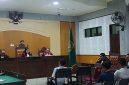 Foto: Suasana sidang pembacaan putusan terdakwa dugaan kasus gratifikasi DPRD NTB, Hamdan Kasim, di Pengadilan Tipikor Mataram, Rabu 5/8/2026.(JD09)