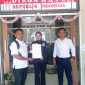 Foto : pelaporan resmi di terima kejaksaan negeri dompu