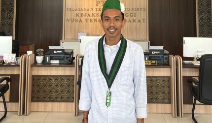 Foto: Ketua Umum Badko HMI Bali Nusra, Caca Handika.(JD09)
