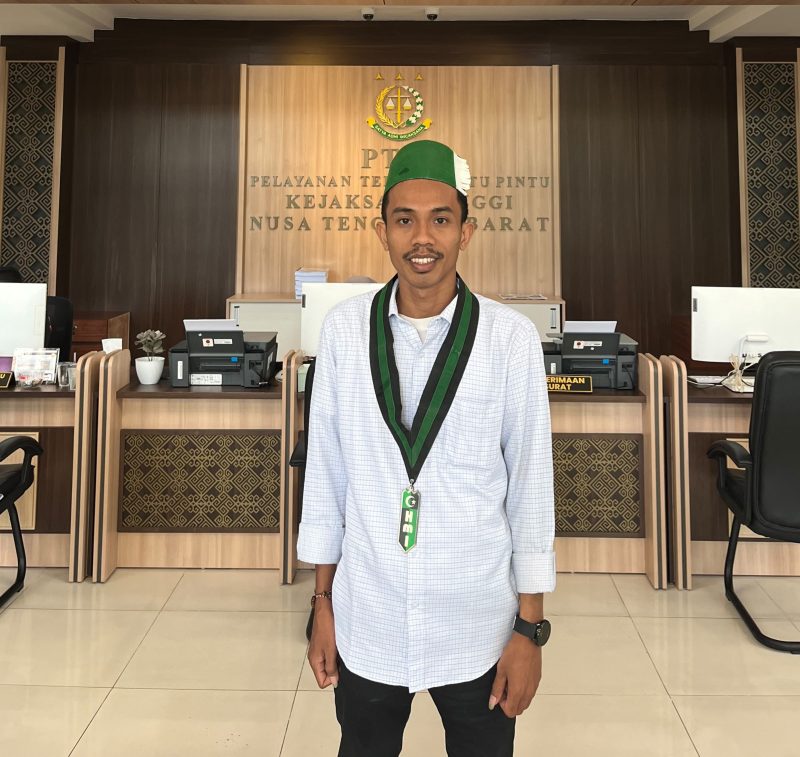 Foto: Ketua Umum Badko HMI Bali Nusra, Caca Handika.(JD09)