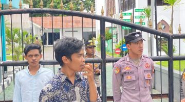 Foto: Ketua Hitam Melawan, Azrul Imam.(JD09)
