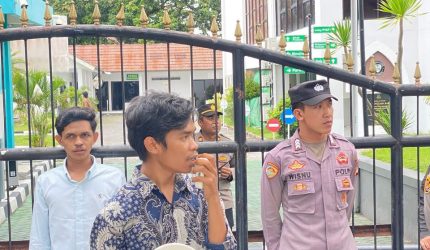Foto: Ketua Hitam Melawan, Azrul Imam.(JD09)