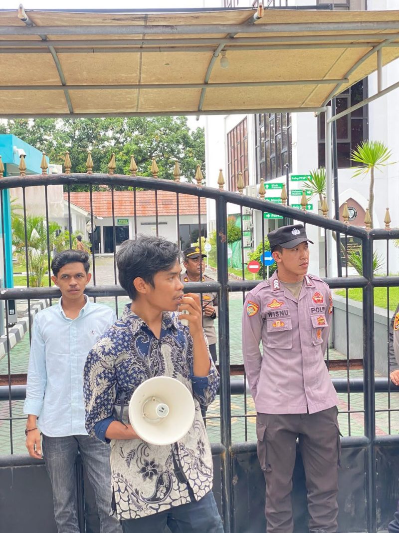 Foto: Ketua Hitam Melawan, Azrul Imam.(JD09)