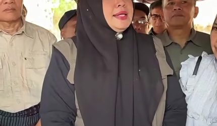 Foto: Wakil Gubernur NTB Indah Dhamayanti Putri (Ibu Dinda) meninjau lokasi penanganan pascakebakaran serta menyapa warga terdampak di Desa Adat Sade, Kabupaten Lombok Tengah, Minggu (23/8).