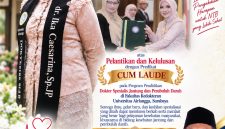 Poster ucapan kelulusan dr. Ika Rahmawanti Caesarina Harsono, Sp.JP dari FK Universitas Airlangga oleh Anggota DPRD NTB Raihan Anwar.(Dok.Istimewa)