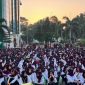 Foto: Ribuan mahasiswa baru mengikuti kegiatan Pengenalan Kehidupan Kampus bagi Mahasiswa Baru (PKKMB) Universitas Muhammadiyah Mataram (UMMAT) Tahun Akademik 2026/2027 di halaman kampus UMMAT, Mataram, Nusa Tenggara Barat, Senin 21/9/2026.(Dok.Istimewa)