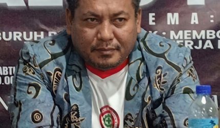 Foto: Ketua DPC FSBSI Bima sekaligus Koordinator Wilayah KSBSI Nusa Tenggara Barat (NTB), Aris Munandar Pakpahan.(Dok.Istimewa)