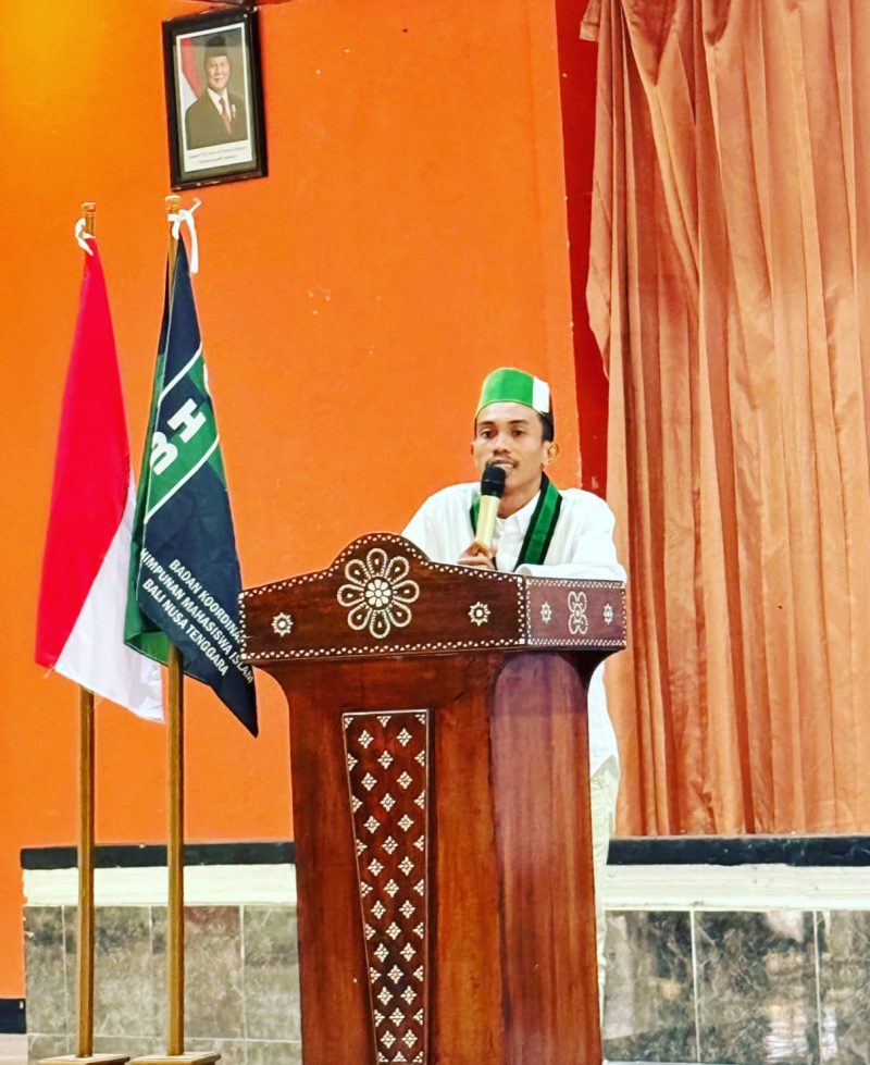 Foto: Ketua Umum Badko HMI Bali-Nusra, Caca Handika.(Dok.Pribadi)