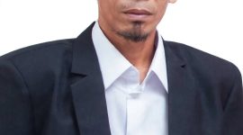 Foto: Furkan, Ketua Aliansi Masyarakat Peduli Kebijakan.(JD09)