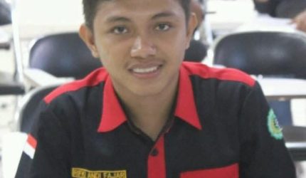 Foto: Rifki Andi Fajar, Pemuda Desa Waduwani.(JD88)