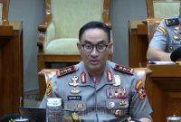 Foto: Komjen Pol. Dr. (H.C.) Suyudi Ario Seto, S.I.K., S.H., M.Si. Saat menjalani uji kelayakan dan kepatutan pada Kamis (1/10/2026)