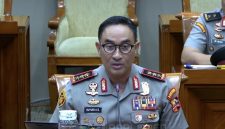 Foto: Komjen Pol. Dr. (H.C.) Suyudi Ario Seto, S.I.K., S.H., M.Si. Saat menjalani uji kelayakan dan kepatutan pada Kamis (1/10/2026)