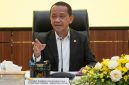 Foto: Menteri Energi dan Sumber Daya Mineral (ESDM) Bahlil Lahadalia Dalam Konferensi Pers di Jakarta (26/10)