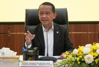 Foto: Menteri Energi dan Sumber Daya Mineral (ESDM) Bahlil Lahadalia Dalam Konferensi Pers di Jakarta (26/10)