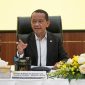 Foto: Menteri Energi dan Sumber Daya Mineral (ESDM) Bahlil Lahadalia Dalam Konferensi Pers di Jakarta (26/10)