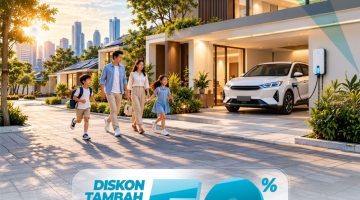 Foto : Dalam rangka HLN ke-81 RI, PLN kembali menghadirkan program diskom tambah daya listrik 50% bertajuk 